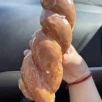twisted donut   at Donutopolis in Poway
