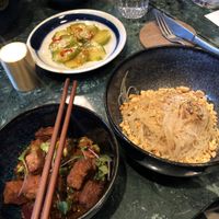 Chickpea tofu  at Silk Road in Oslo