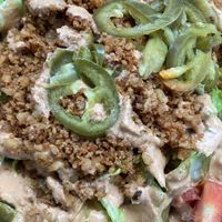 Taco salad  at Gangster Vegan in Riverdale Park