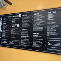Full menu  at Gangster Vegan in Riverdale Park