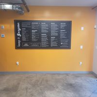 Menu at Gangster Vegan in Riverdale Park