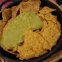 Nachos with guacamole at Meraki in Salento