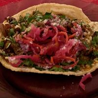 Mushroom taco  at Seabirds Kitchen - Mall in Costa Mesa