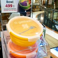 reusable bowls please at Getfresh - All Seasons Place in Bangkok