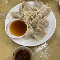 Yummy veg dumplings!  at Guó Xiāng Yuán SùShí 國香園素食 in Hualien