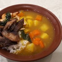 Japanese-style curry at Guó Xiāng Yuán SùShí 國香園素食 in Hualien