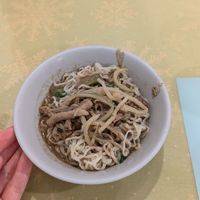 Sesame noodles at Guó Xiāng Yuán SùShí 國香園素食 in Hualien