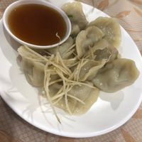 dumplings with fresh ginger at Guó Xiāng Yuán SùShí 國香園素食 in Hualien