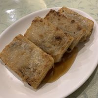 Pan fried turnip cakes at Guó Xiāng Yuán SùShí 國香園素食 in Hualien