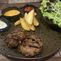 Mushroom steak  at Downtown - Vegan Garden Restaurant in Chiang Mai
