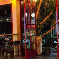 Street Front dining room at Downtown - Vegan Garden Restaurant in Chiang Mai
