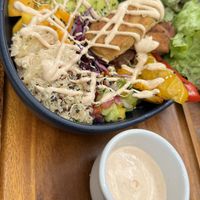 Tofu bowl  at Downtown - Vegan Garden Restaurant in Chiang Mai