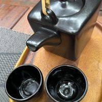 Hot tea  at Downtown - Vegan Garden Restaurant in Chiang Mai