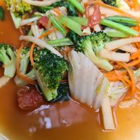 Stir fried vegetables at Downtown - Vegan Garden Restaurant in Chiang Mai