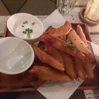 Country fries at Downtown - Vegan Garden Restaurant in Chiang Mai