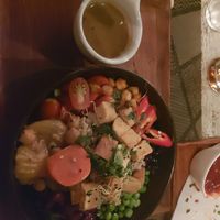 Massaman bowl at Downtown - Vegan Garden Restaurant in Chiang Mai