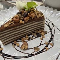 Chocolate cake   at Downtown - Vegan Garden Restaurant in Chiang Mai