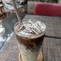 Iced Mocha with Almond Milk at Downtown - Vegan Garden Restaurant in Chiang Mai