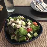 Greek salad   at Downtown - Vegan Garden Restaurant in Chiang Mai