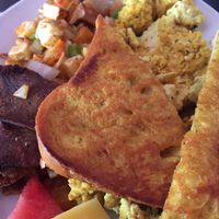 breakfast combo at The Chicago Diner - Lakeview in Chicago