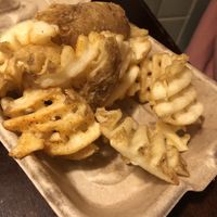 Waffle fries at The Chicago Diner - Lakeview in Chicago