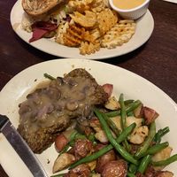 Reuben & lentil loaf  at The Chicago Diner - Lakeview in Chicago