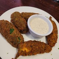 Jalapeno poppers at The Chicago Diner - Lakeview in Chicago