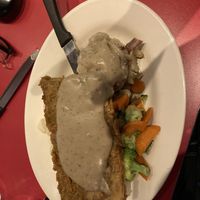 Steak  at The Chicago Diner - Lakeview in Chicago