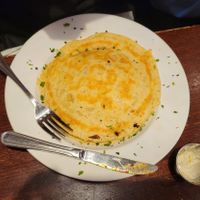 Pot pie!! (My friend said it was incredible and ate it all) at The Chicago Diner - Lakeview in Chicago