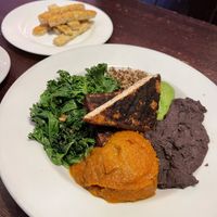 Soul Bowl with side of tempeh #Veganuary at The Chicago Diner - Lakeview in Chicago