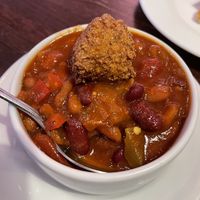 Chili Cup - gluten-free and yummy #Veganuary at The Chicago Diner - Lakeview in Chicago