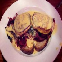 Tofu Benedict at The Chicago Diner - Lakeview in Chicago