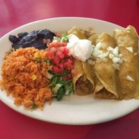 Enchiladas  at The Chicago Diner - Lakeview in Chicago
