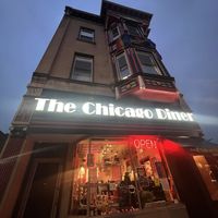 Outside perspective  #Veganuary at The Chicago Diner - Lakeview in Chicago