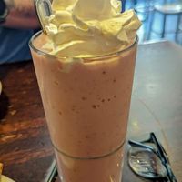 Strawberry shake at The Chicago Diner - Lakeview in Chicago