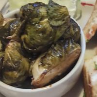 Brussel sprouts at The Chicago Diner - Lakeview in Chicago