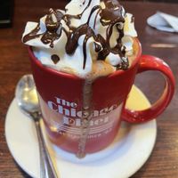 Hot chocolate  at The Chicago Diner - Lakeview in Chicago