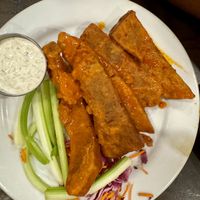 Buffalo wings  at The Chicago Diner - Lakeview in Chicago
