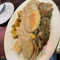 Potato tempeh hash  at The Chicago Diner - Lakeview in Chicago