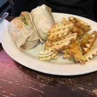 Caesar wrap  at The Chicago Diner - Lakeview in Chicago