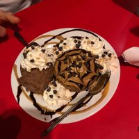 PB Puck Sundae at The Chicago Diner - Lakeview in Chicago