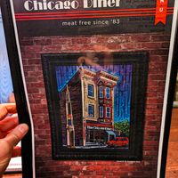 Menu page at The Chicago Diner - Lakeview at The Chicago Diner - Lakeview in Chicago