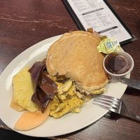 pancakes   at The Chicago Diner - Lakeview in Chicago