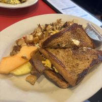 monte cristo  at The Chicago Diner - Lakeview in Chicago