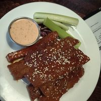 Thai chili "wings" (I do think they should call them strips, instead of wings) at The Chicago Diner - Lakeview in Chicago