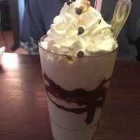 Cookie dough peanut butter milkshake   at The Chicago Diner - Lakeview in Chicago