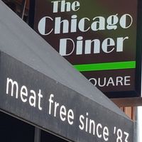 The front. I missed it driving by at The Chicago Diner - Lakeview in Chicago