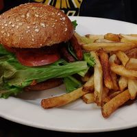 Titanic BLT and handcut fries at The Chicago Diner - Lakeview in Chicago