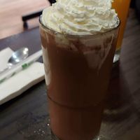 Chocolate shake at The Chicago Diner - Lakeview in Chicago