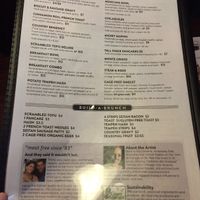 Menu at The Chicago Diner - Lakeview in Chicago